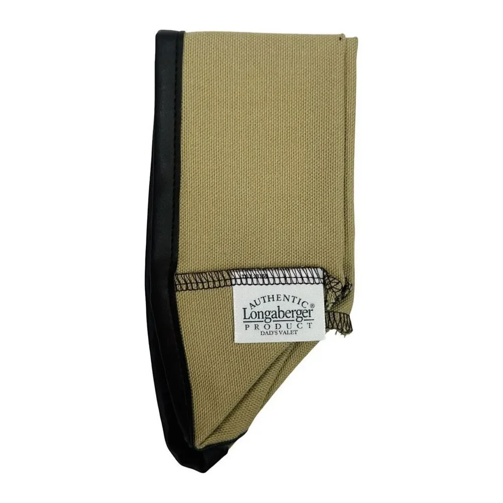Vintage Longaberger Dad’s Valet Basket Liners - 4 Count - Canvas
